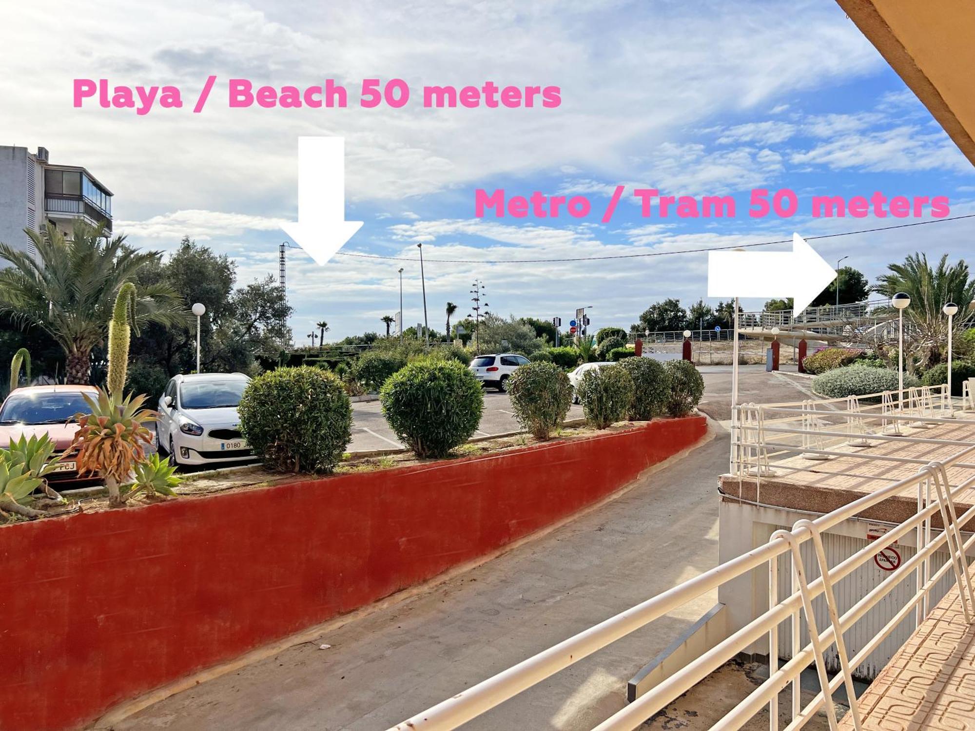 Ferienwohnung A 100 Metros De La Playa. Parking Gratuito Privado Alicante Exterior foto